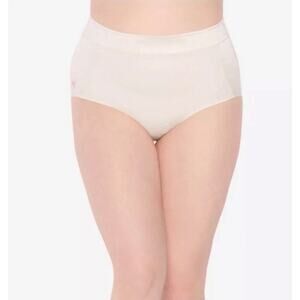 Brand New Ruby Ribbon Women's Size Large Athena Briefs Nude